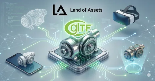 Why Land of Assets Standardizes on glTF